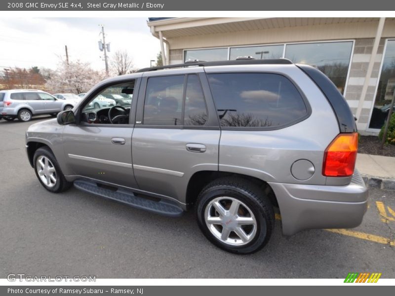 Steel Gray Metallic / Ebony 2008 GMC Envoy SLE 4x4