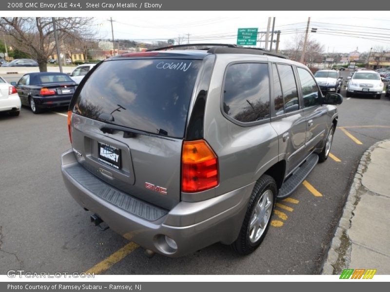 Steel Gray Metallic / Ebony 2008 GMC Envoy SLE 4x4