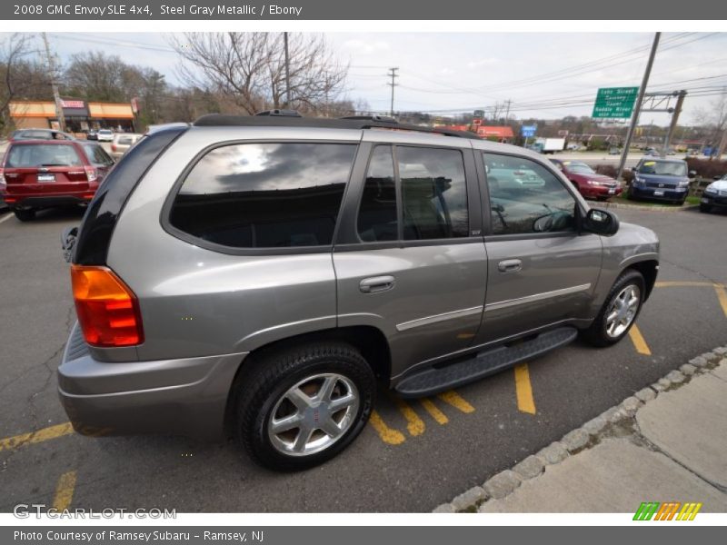 Steel Gray Metallic / Ebony 2008 GMC Envoy SLE 4x4