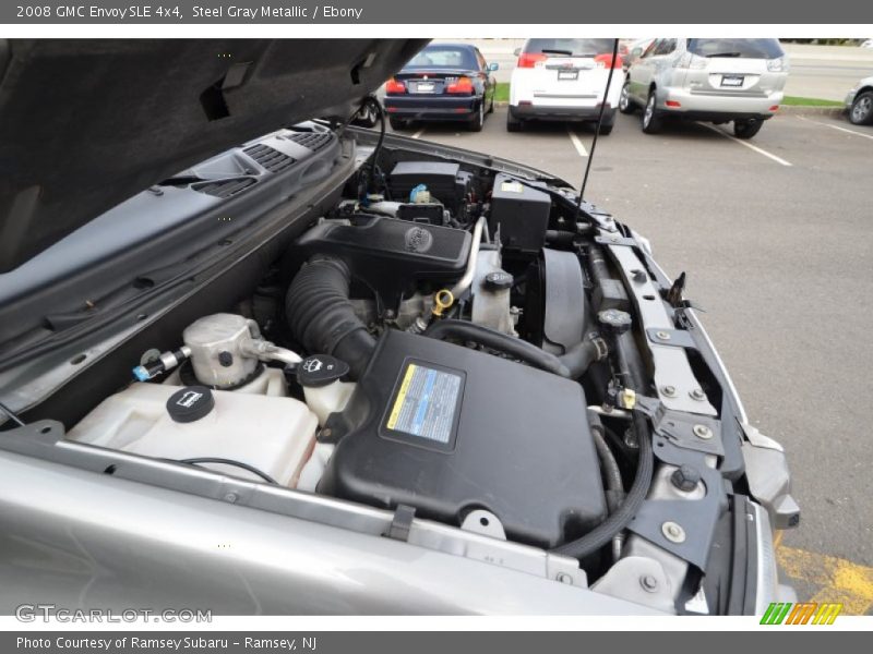 Steel Gray Metallic / Ebony 2008 GMC Envoy SLE 4x4