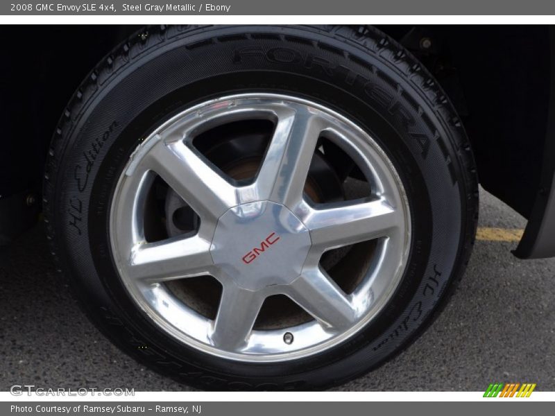 Steel Gray Metallic / Ebony 2008 GMC Envoy SLE 4x4