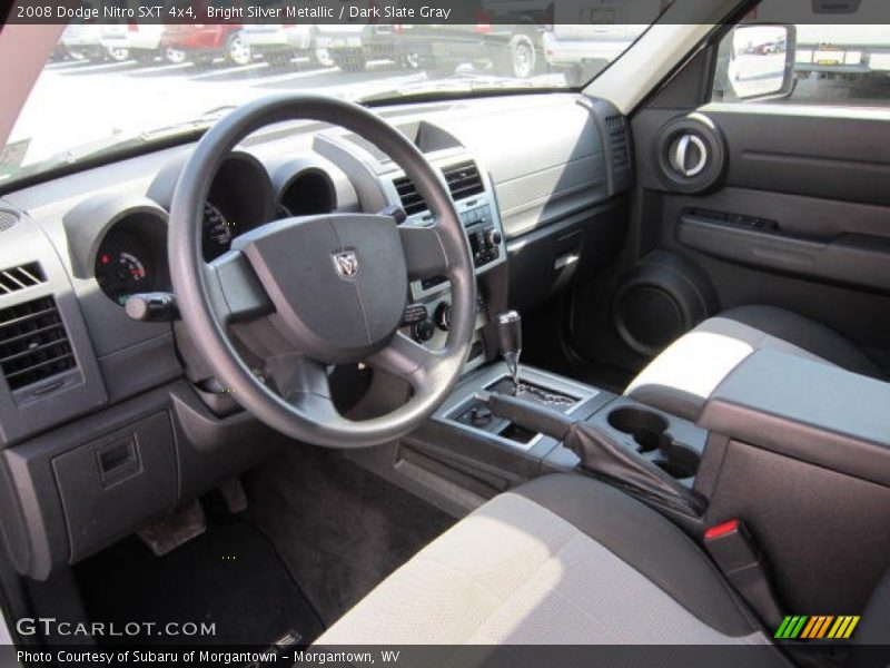 Bright Silver Metallic / Dark Slate Gray 2008 Dodge Nitro SXT 4x4