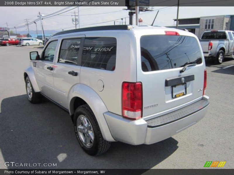 Bright Silver Metallic / Dark Slate Gray 2008 Dodge Nitro SXT 4x4