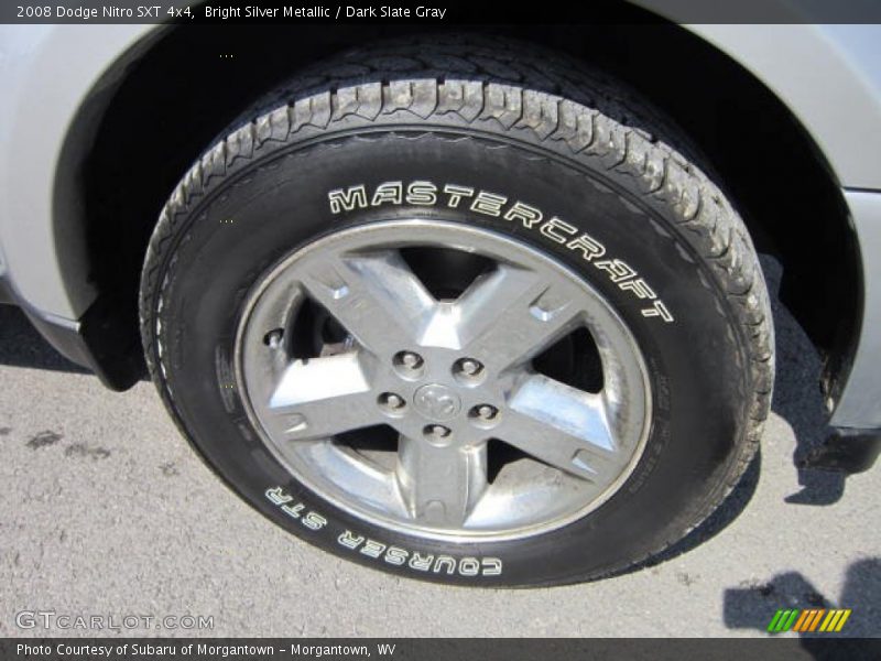 Bright Silver Metallic / Dark Slate Gray 2008 Dodge Nitro SXT 4x4