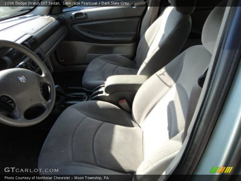 Satin Jade Pearlcoat / Dark Slate Grey 2006 Dodge Stratus SXT Sedan