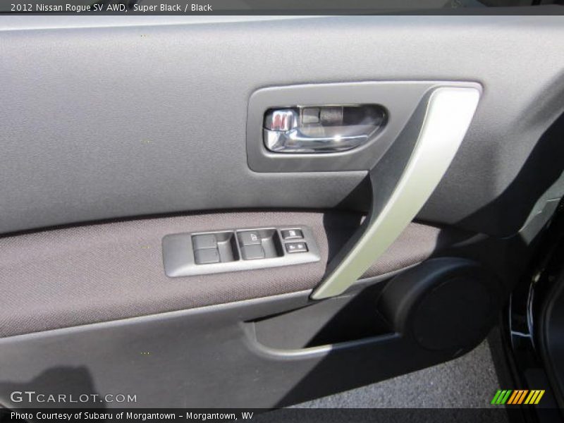 Super Black / Black 2012 Nissan Rogue SV AWD