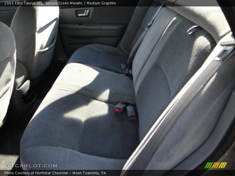 Spruce Green Metallic / Medium Graphite 2001 Ford Taurus SES