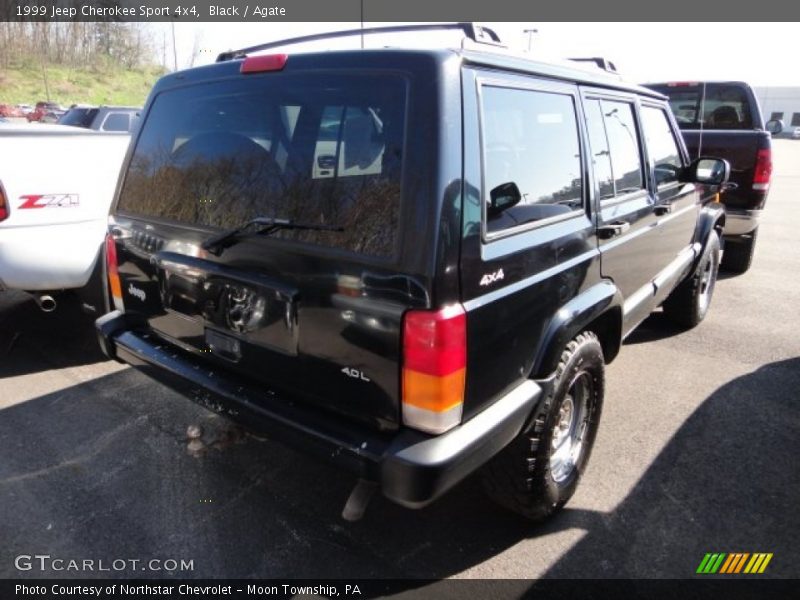Black / Agate 1999 Jeep Cherokee Sport 4x4