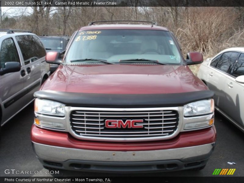 Garnet Red Metallic / Pewter/Shale 2002 GMC Yukon SLT 4x4