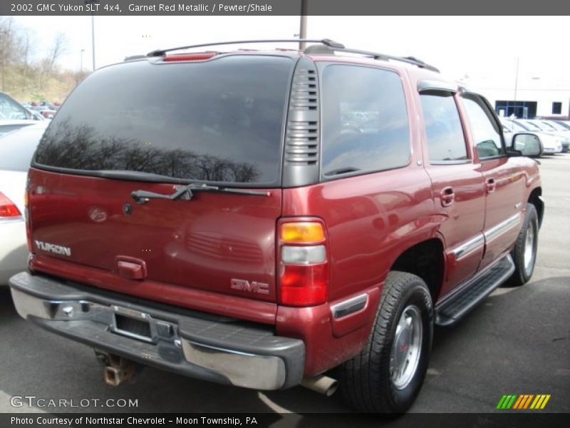Garnet Red Metallic / Pewter/Shale 2002 GMC Yukon SLT 4x4