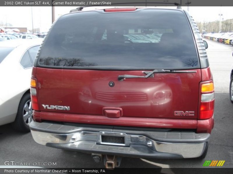 Garnet Red Metallic / Pewter/Shale 2002 GMC Yukon SLT 4x4