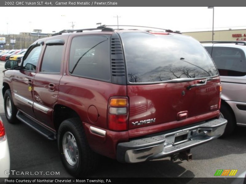 Garnet Red Metallic / Pewter/Shale 2002 GMC Yukon SLT 4x4