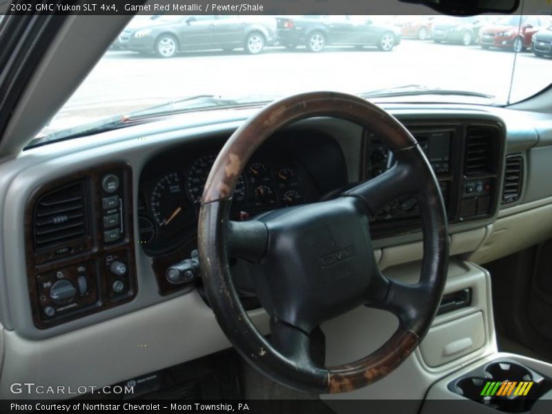 Garnet Red Metallic / Pewter/Shale 2002 GMC Yukon SLT 4x4