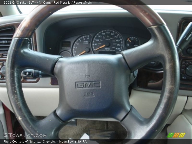 Garnet Red Metallic / Pewter/Shale 2002 GMC Yukon SLT 4x4