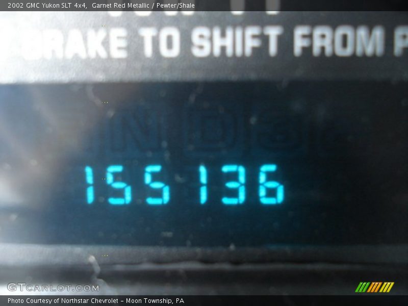 Garnet Red Metallic / Pewter/Shale 2002 GMC Yukon SLT 4x4