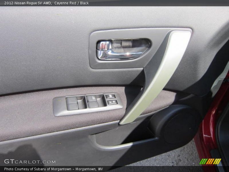 Cayenne Red / Black 2012 Nissan Rogue SV AWD