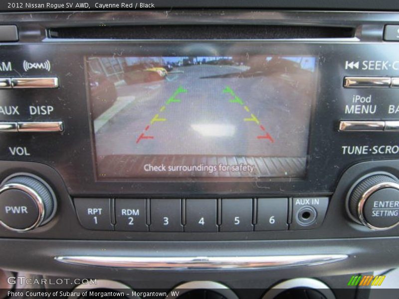 Cayenne Red / Black 2012 Nissan Rogue SV AWD