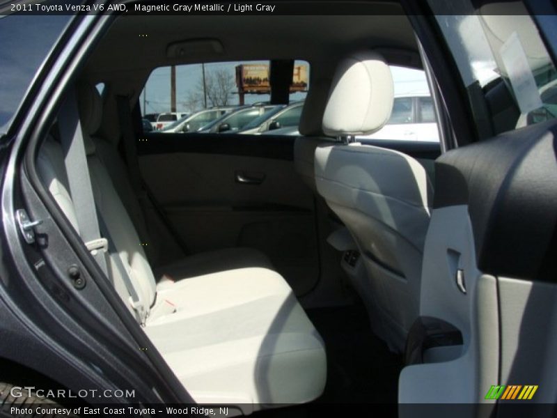 Magnetic Gray Metallic / Light Gray 2011 Toyota Venza V6 AWD
