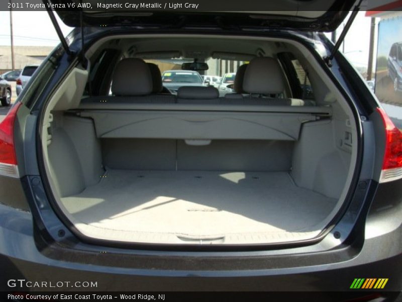Magnetic Gray Metallic / Light Gray 2011 Toyota Venza V6 AWD