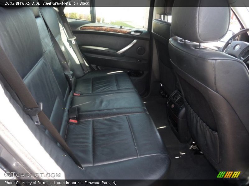 Steel Grey Metallic / Black 2003 BMW X5 3.0i