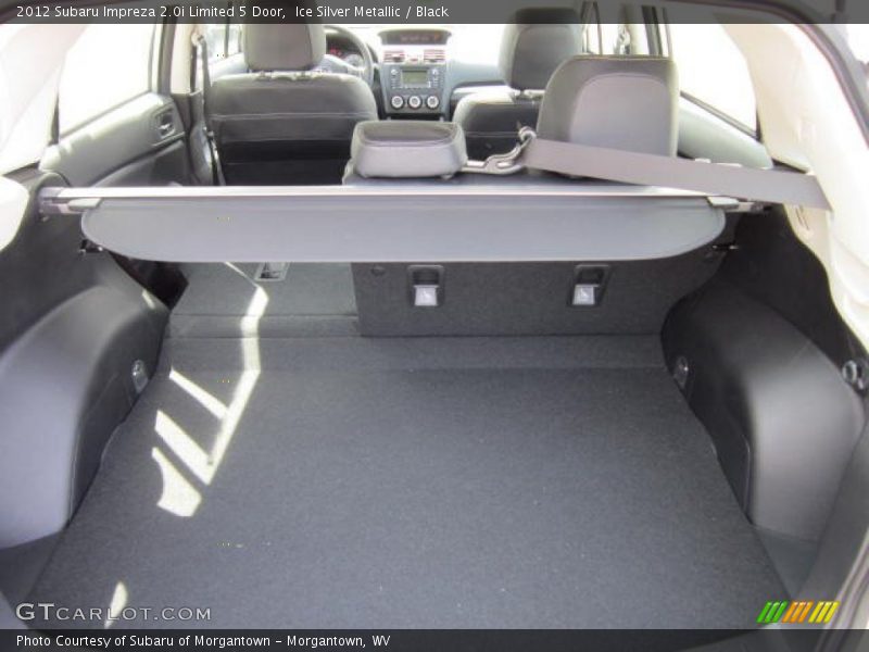Ice Silver Metallic / Black 2012 Subaru Impreza 2.0i Limited 5 Door