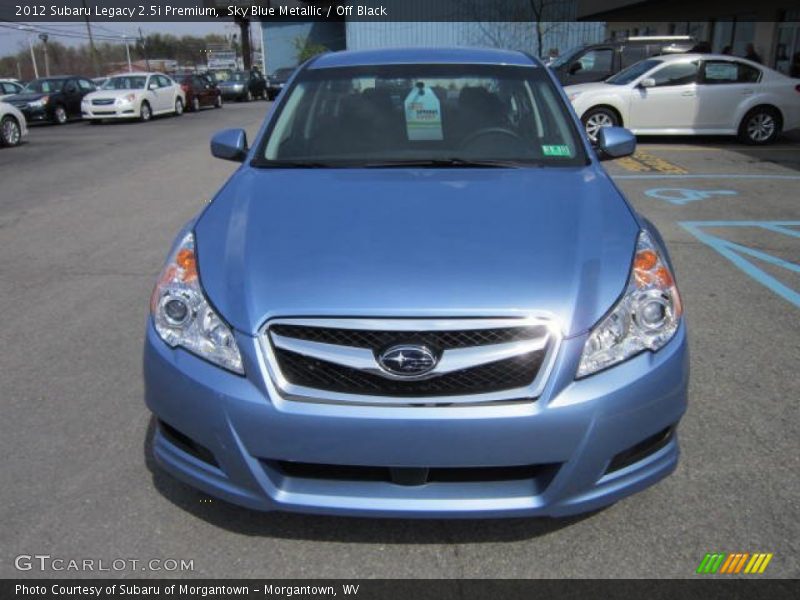 Sky Blue Metallic / Off Black 2012 Subaru Legacy 2.5i Premium