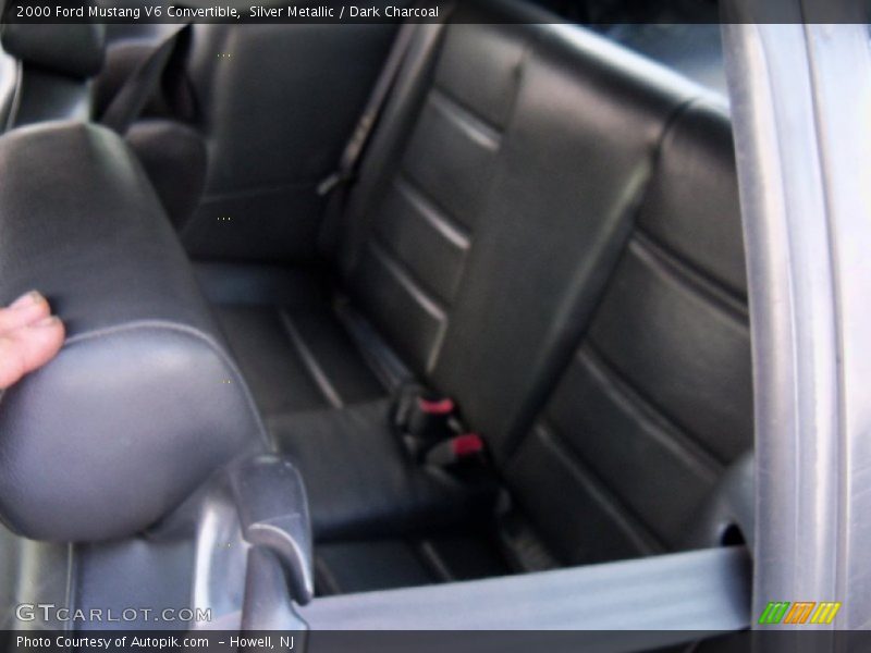 Silver Metallic / Dark Charcoal 2000 Ford Mustang V6 Convertible