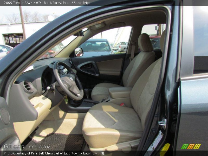 Black Forest Pearl / Sand Beige 2009 Toyota RAV4 4WD