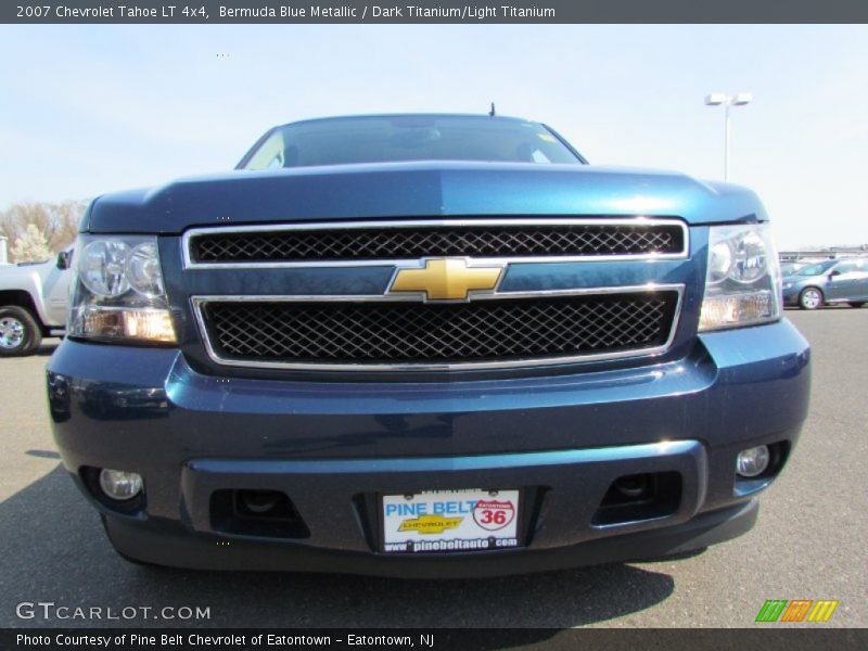 Bermuda Blue Metallic / Dark Titanium/Light Titanium 2007 Chevrolet Tahoe LT 4x4