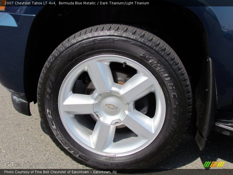 Bermuda Blue Metallic / Dark Titanium/Light Titanium 2007 Chevrolet Tahoe LT 4x4