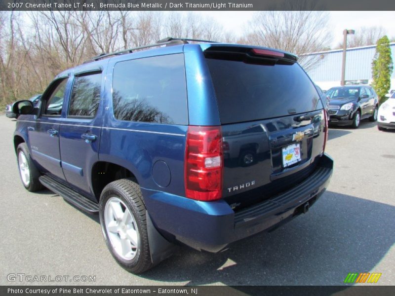 Bermuda Blue Metallic / Dark Titanium/Light Titanium 2007 Chevrolet Tahoe LT 4x4