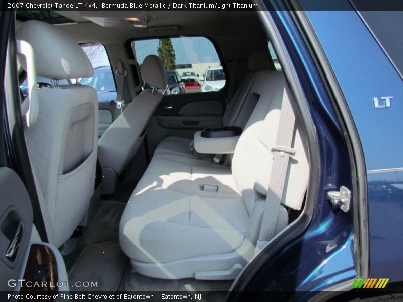 Bermuda Blue Metallic / Dark Titanium/Light Titanium 2007 Chevrolet Tahoe LT 4x4