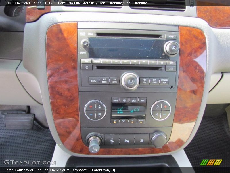 Bermuda Blue Metallic / Dark Titanium/Light Titanium 2007 Chevrolet Tahoe LT 4x4