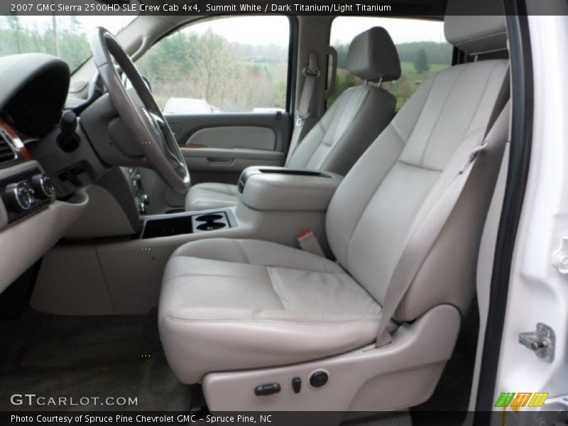  2007 Sierra 2500HD SLE Crew Cab 4x4 Dark Titanium/Light Titanium Interior