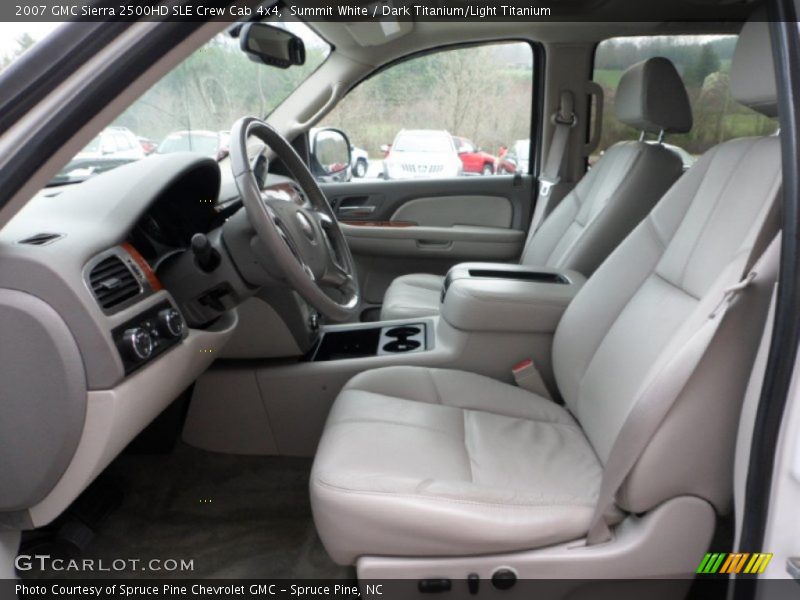  2007 Sierra 2500HD SLE Crew Cab 4x4 Dark Titanium/Light Titanium Interior