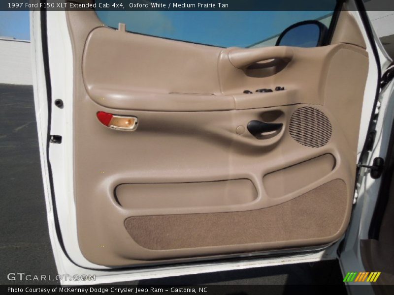 Oxford White / Medium Prairie Tan 1997 Ford F150 XLT Extended Cab 4x4