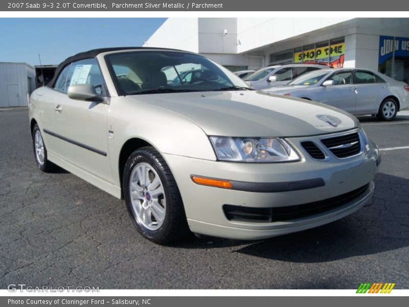 Front 3/4 View of 2007 9-3 2.0T Convertible