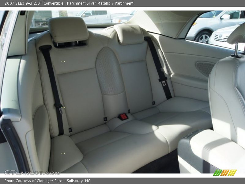 Parchment Silver Metallic / Parchment 2007 Saab 9-3 2.0T Convertible