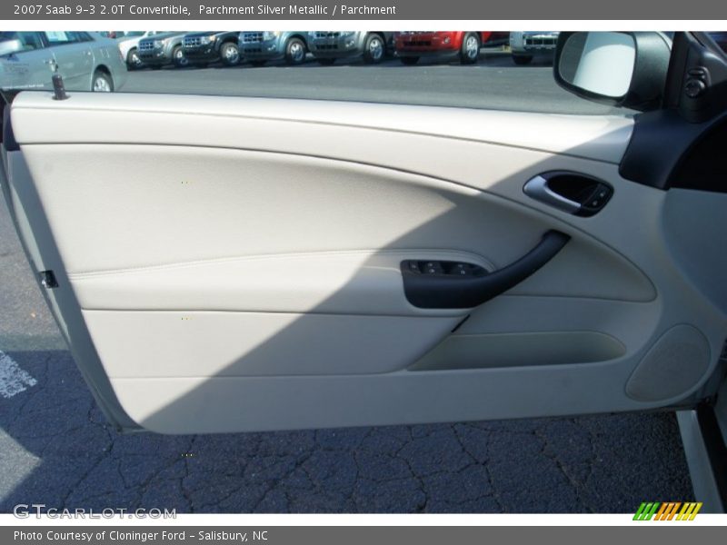 Parchment Silver Metallic / Parchment 2007 Saab 9-3 2.0T Convertible