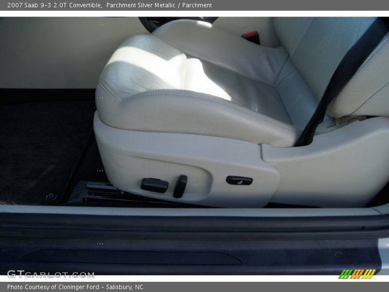 Parchment Silver Metallic / Parchment 2007 Saab 9-3 2.0T Convertible