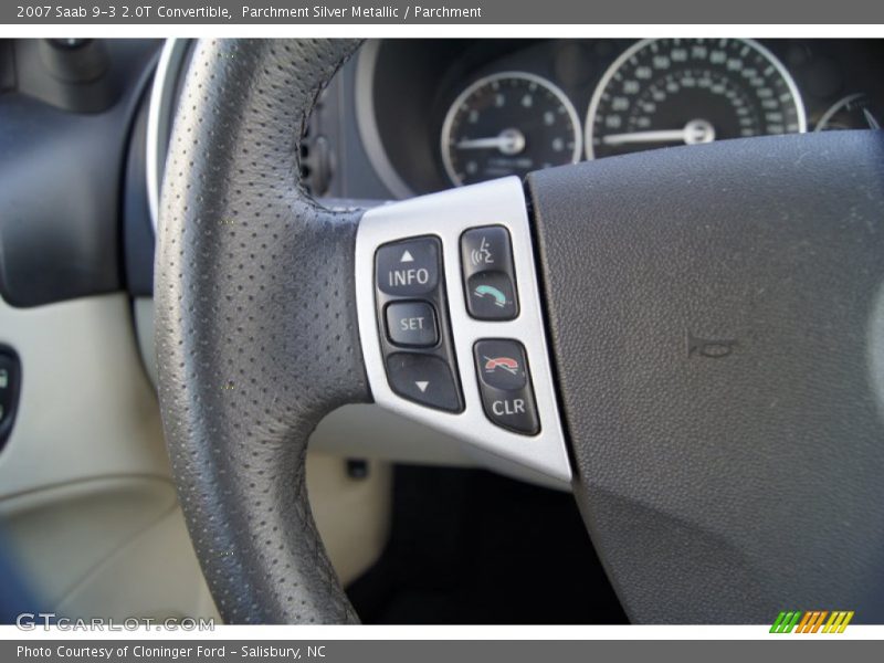 Controls of 2007 9-3 2.0T Convertible