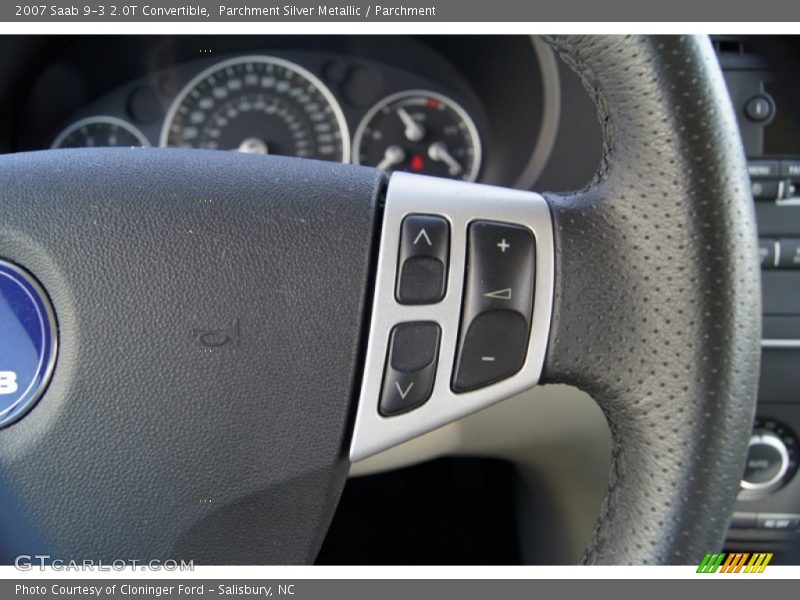 Controls of 2007 9-3 2.0T Convertible