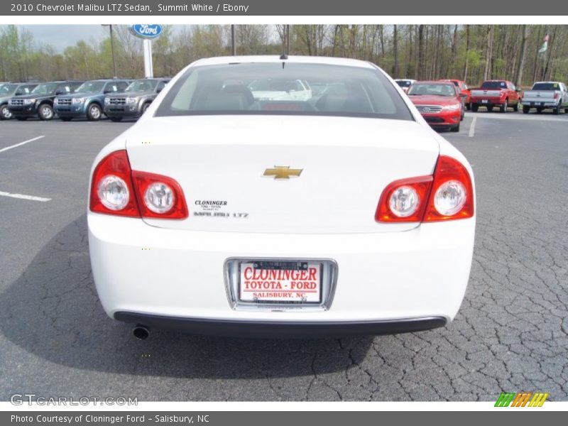 Summit White / Ebony 2010 Chevrolet Malibu LTZ Sedan