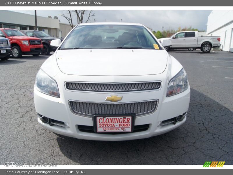 Summit White / Ebony 2010 Chevrolet Malibu LTZ Sedan