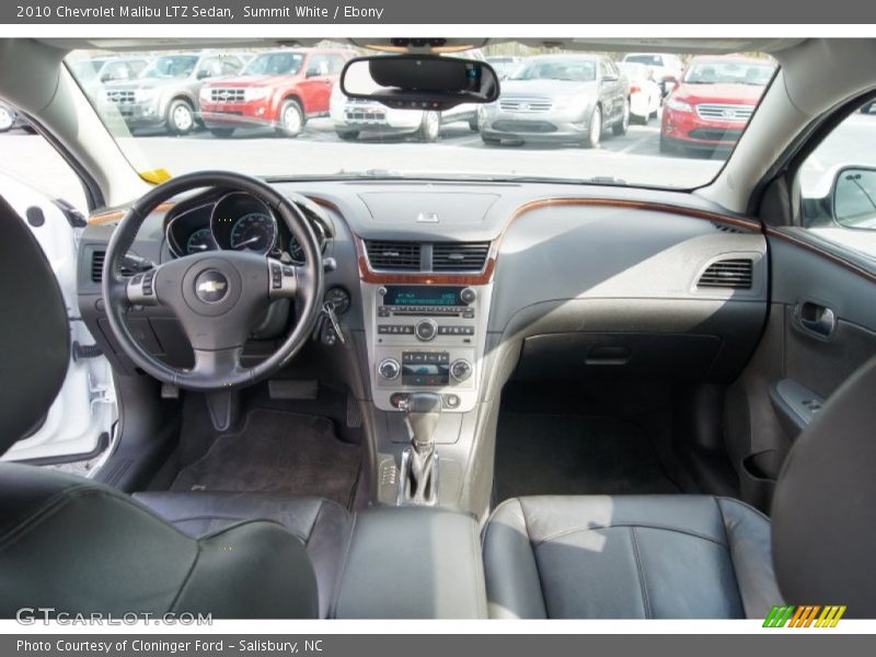 Summit White / Ebony 2010 Chevrolet Malibu LTZ Sedan