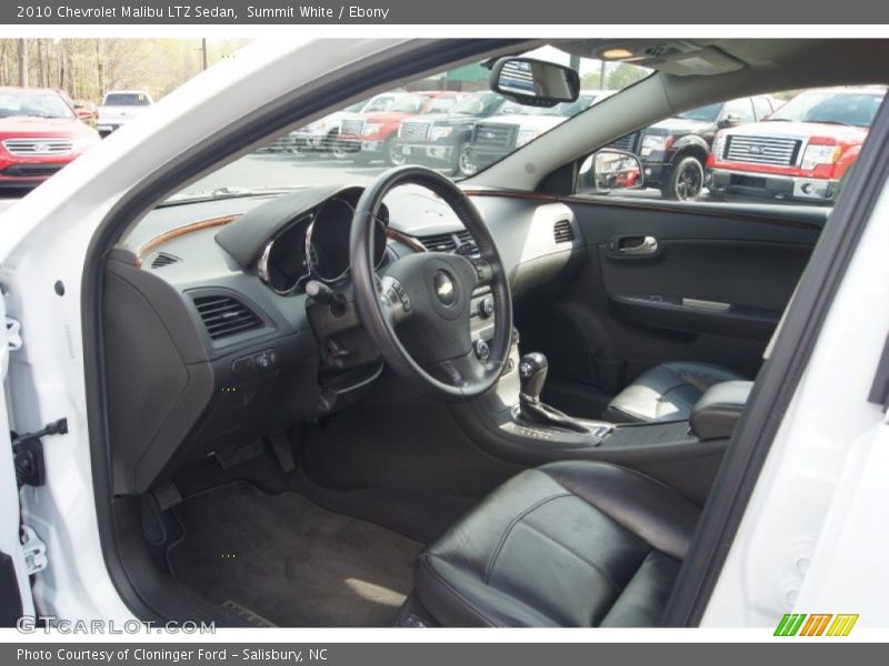 Summit White / Ebony 2010 Chevrolet Malibu LTZ Sedan