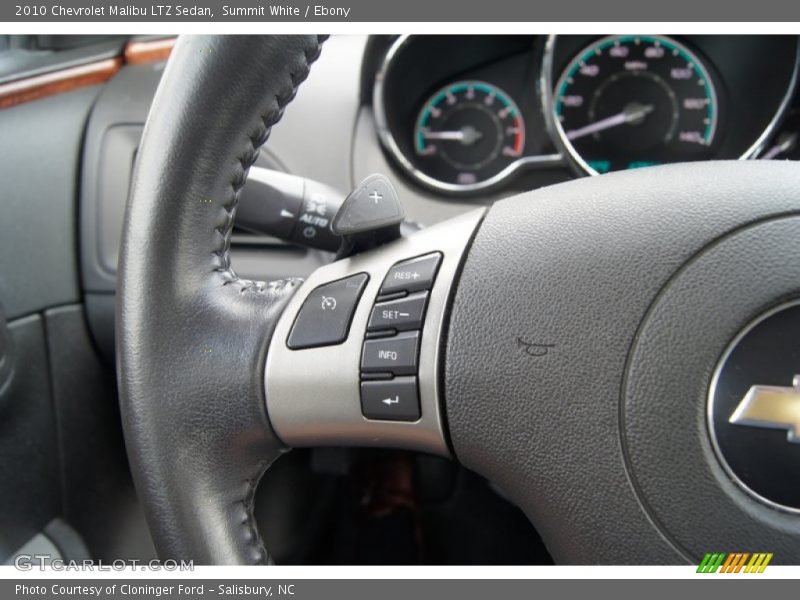 Summit White / Ebony 2010 Chevrolet Malibu LTZ Sedan