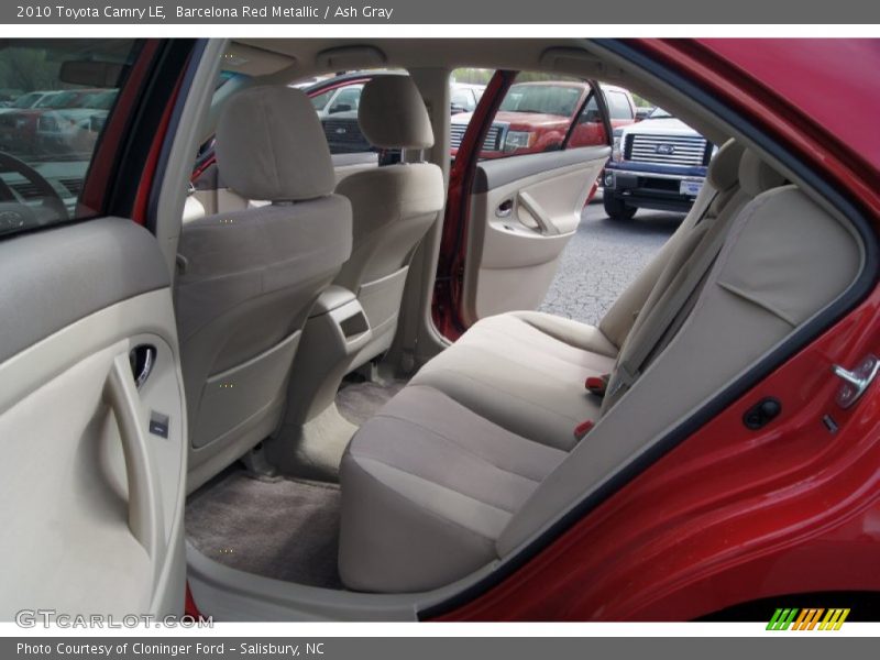 Barcelona Red Metallic / Ash Gray 2010 Toyota Camry LE