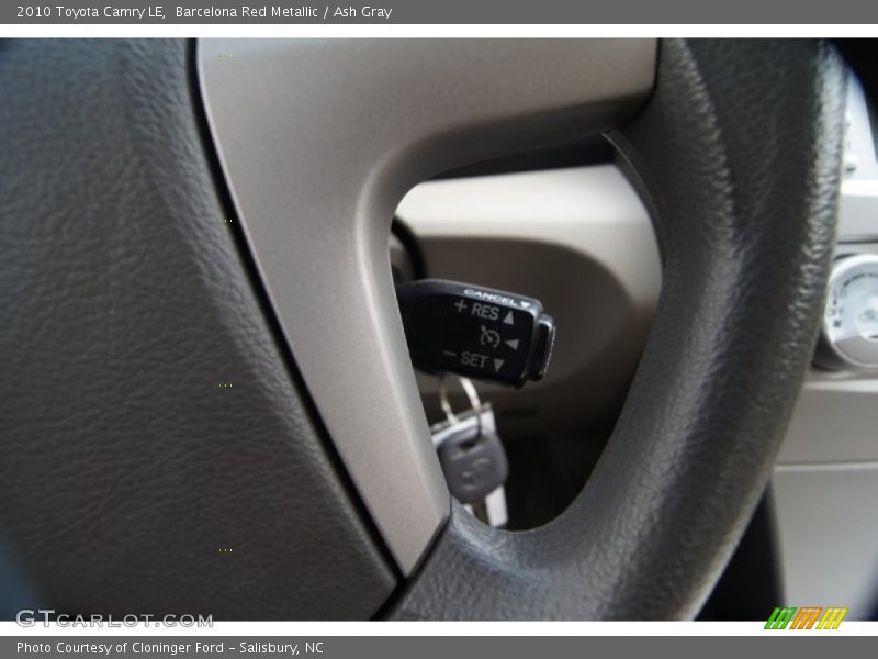 Barcelona Red Metallic / Ash Gray 2010 Toyota Camry LE