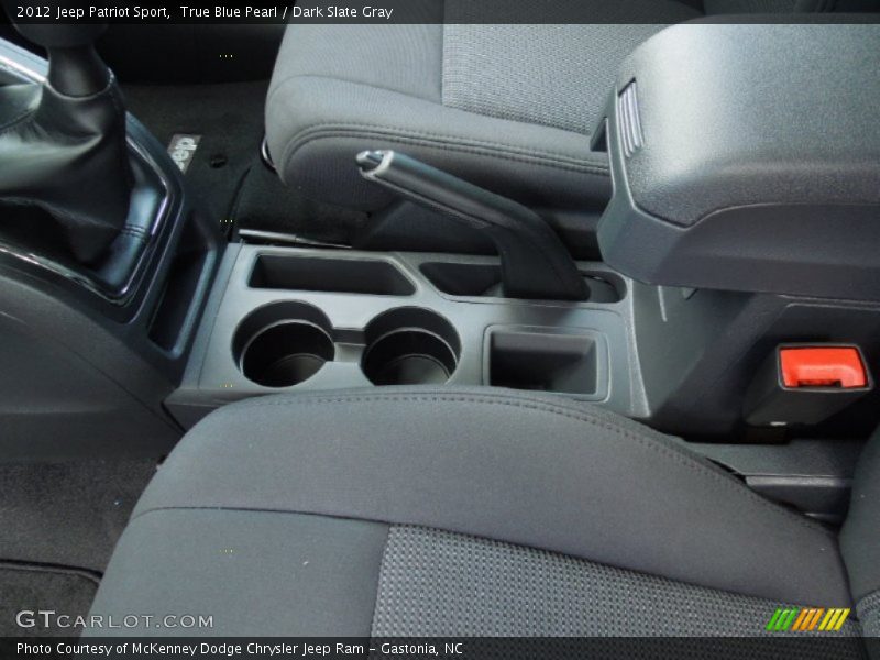 True Blue Pearl / Dark Slate Gray 2012 Jeep Patriot Sport